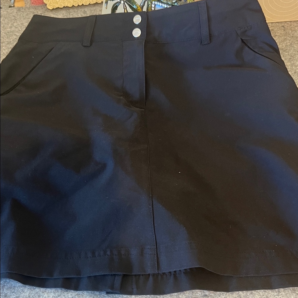 Slazenger Black Golf Skirt Sz 0 Like New!